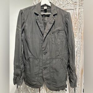 Diesel Men's Gray blazer